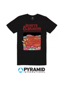 PTS00076M T-shirt - Vincent Trinidad donuts and dragons black